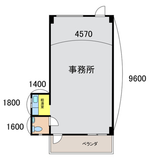 【間取り】 | 天山中央ビル事務所