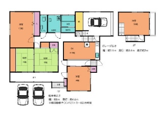 【間取り】 | 福島市鎌田御仮家　中古住宅（Z）