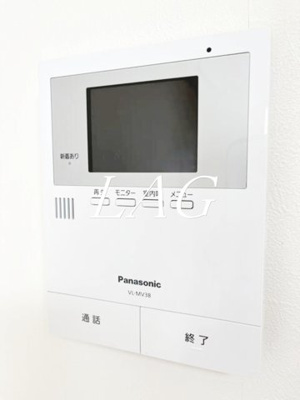 【セキュリティ】 | タウンハウス東中野 | モニター付インターホンです。