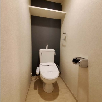 アクタス博多アネックスのトイレ|清潔感のあるトイレです。