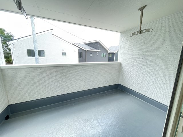 藤岡市下戸塚（全5棟）2号棟のバルコニー