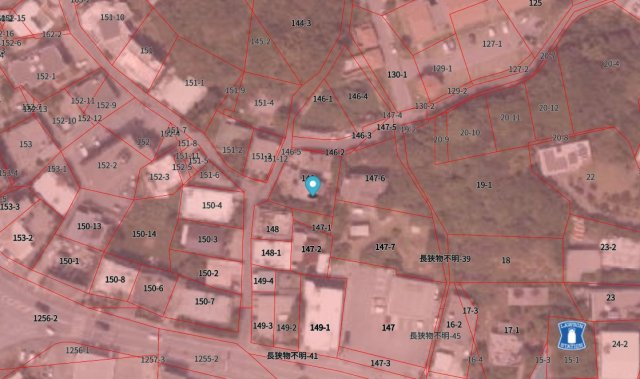 南城市玉城親慶原　売土地の土地図