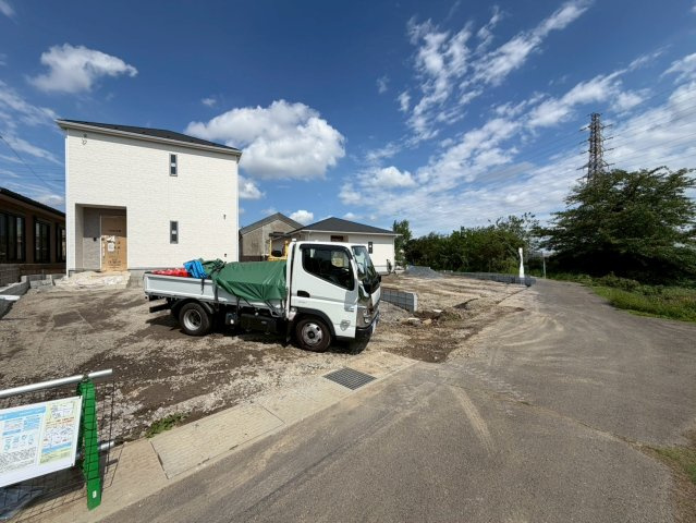 【前面道路含む現地写真】 | 前橋市朝倉町　新築住宅