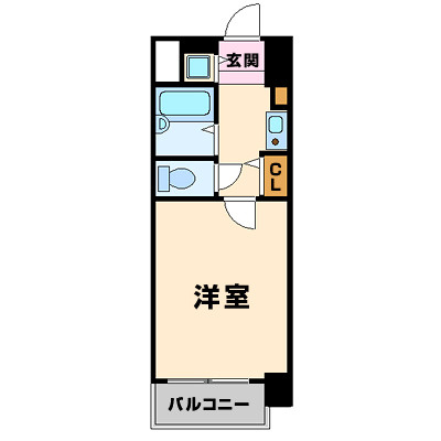 【間取り】 | プレサンス阿倍野阪南町