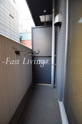 ZOOM市谷本村町のバルコニー