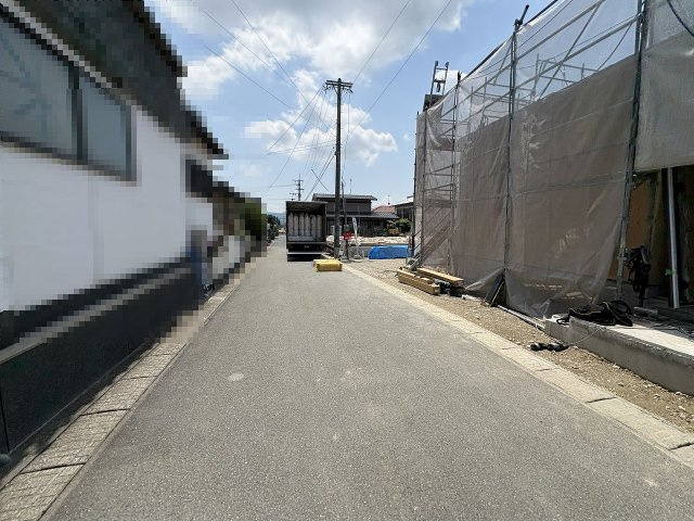 【その他】 | 糟屋郡須恵町須恵第4・平屋　3号棟（全3棟）【仲介手数料無料・0円】 | 現地写真。前面道路です。