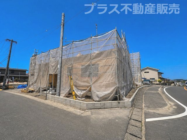 【外観】 | 糟屋郡須恵町須恵第4・平屋　3号棟（全3棟）【仲介手数料無料・0円】 | 現地写真。プラス不動産販売なら、現場の全ての棟をまとめてご見学頂けます。