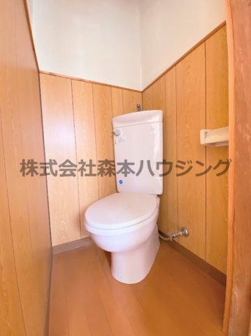 【トイレ】 | 　仲マンション | 落ち着いたトイレです