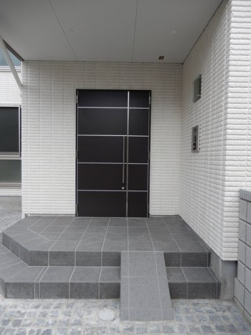 杉並区阿佐谷南３丁目のアパートのエントランス