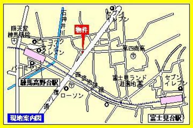 アンフィニの地図|★現地案内図★