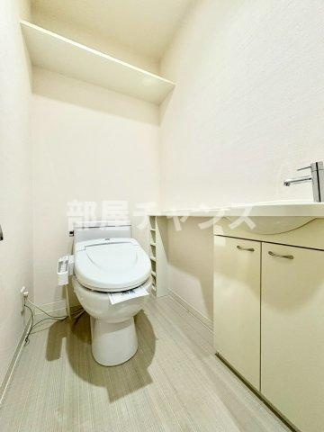 La casa alba dueのトイレ