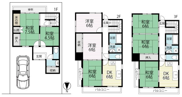 ◆阪急西向日駅徒歩７分◆ペット可◆スーパー徒歩１分◆無料専用駐車場付き◆ヴィーヴル向日の間取り