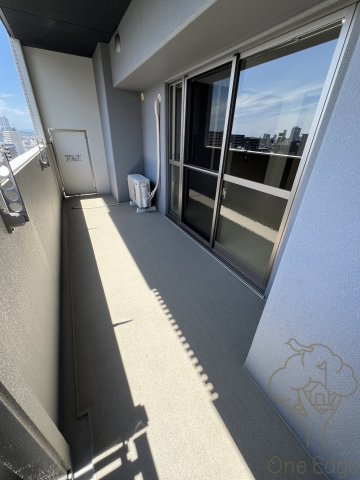 ベリー海老江のバルコニー