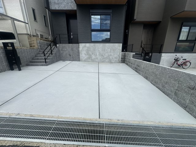 神戸市垂水区狩口台２丁目新築戸建１号地の駐車場