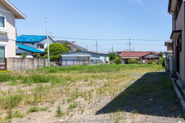 足利市福居町の売地の外観|スーパー、ドラッグストア、コンビニ、ホームセンターが周辺に揃い、毎日の買い物も便利！