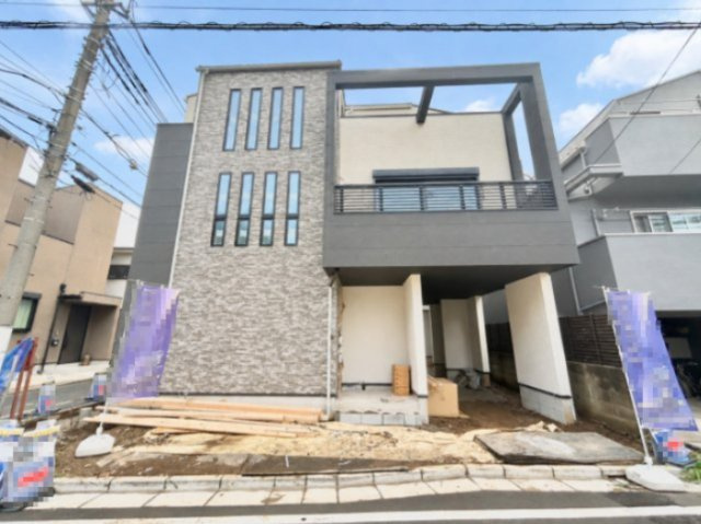 板橋区大谷口1丁目　新築戸建　残1棟の外観|2026.09.10撮影

現地ご見学希望・資料請求などお気軽にお問い合わせ下さい！
03-5990-5201