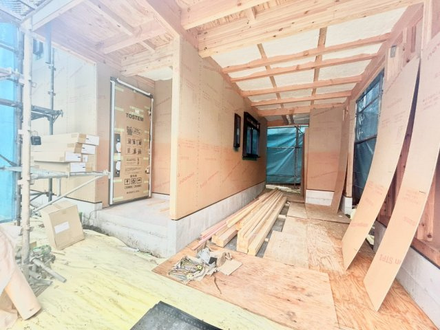 板橋区大谷口1丁目　新築戸建　残1棟の外観|2026.05.23撮影

現地ご見学希望・資料請求などお気軽にお問い合わせ下さい！
03-5990-5201
