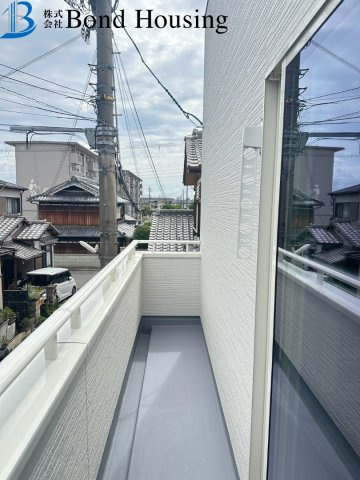 BELS取得物件　王塚台10期　新築限定1棟のバルコニー