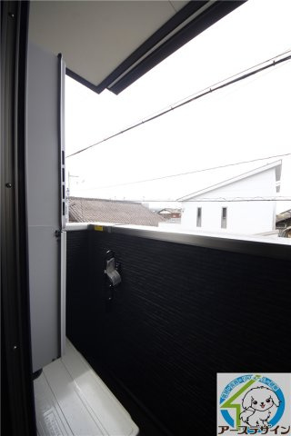 元町ハウスのバルコニー