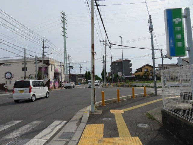 久喜市久喜東２丁目の倉庫の周辺
