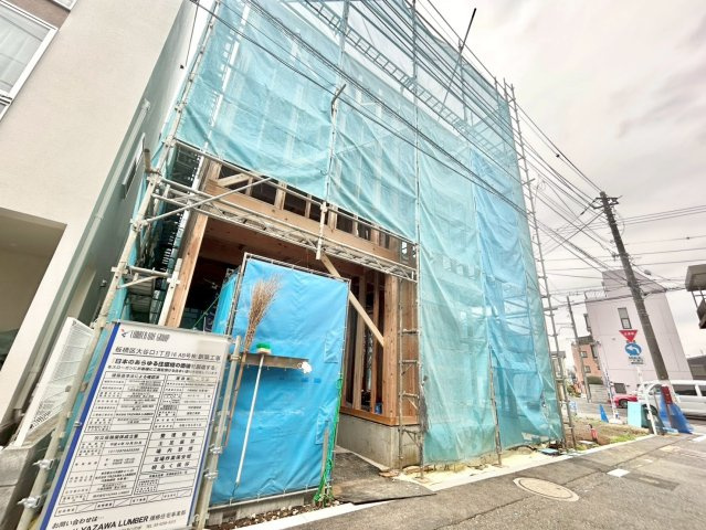 板橋区大谷口1丁目　新築戸建　全2棟の外観|2026.04.29撮影

現地ご見学希望・資料請求などお気軽にお問い合わせ下さい！
03-5990-5201
