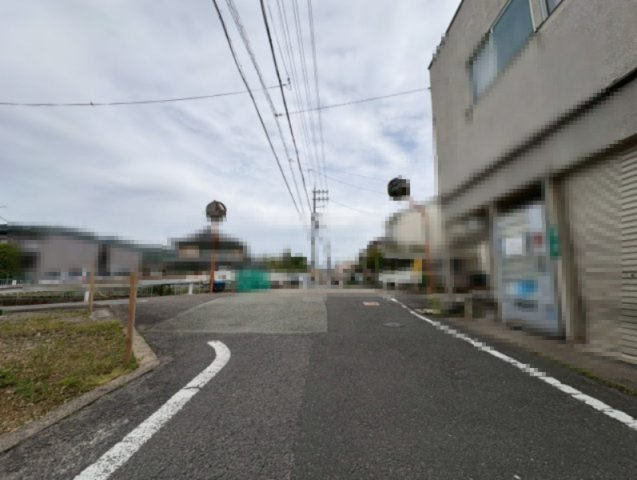 亀岡市篠町広田1丁目の前面道路含む現地写真|住居の建築に適した第一種住居地域に該当しています！