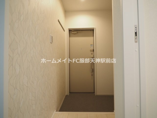 Chaton美穂ヶ丘の玄関