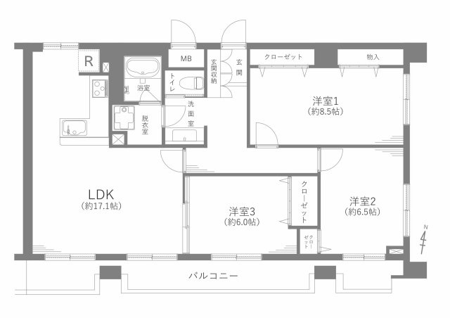 【間取り】の画像