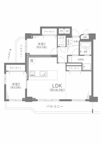 【間取り】の画像