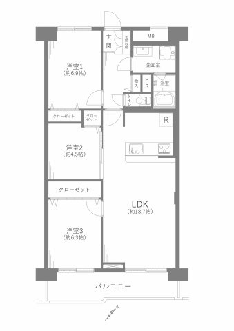星和豊田町コーポラスの画像