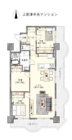 【間取り】の画像