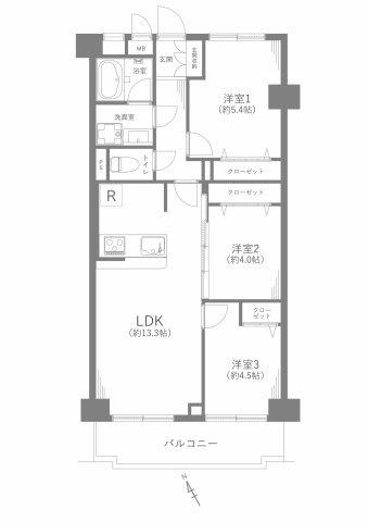 【間取り】の画像