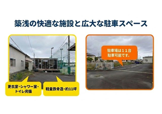 クラブハウス付きテニスコートのその他