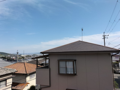 【展望】 | 松が丘４丁目　貸家 | ベランダからの眺望