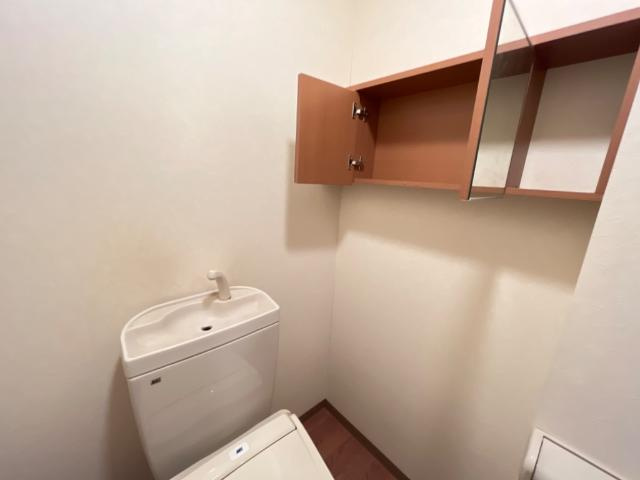 ローズマリーⅠのトイレ|トイレ収納