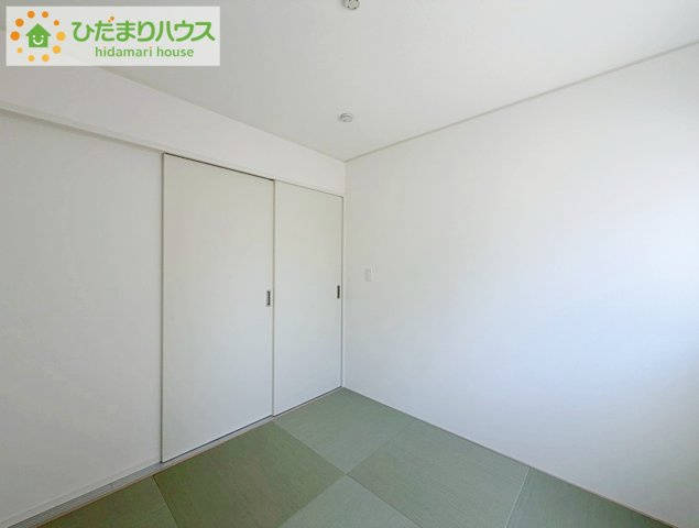 いわき市常磐下湯長谷町第２　新築戸建　4号棟の和室|赤ちゃんスペースや客間など、多彩な用途で使用できる和室☆