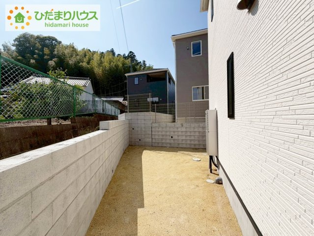 いわき市常磐下湯長谷町第２　新築戸建　4号棟の庭|お庭付物件になります！お庭遊びや、プールなどお子様も大喜び(^^)