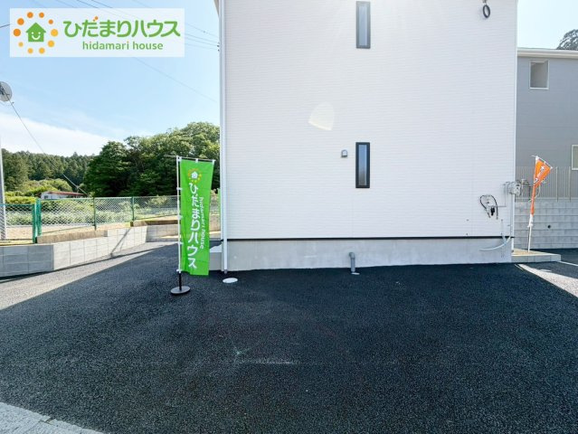 いわき市常磐下湯長谷町第２　新築戸建　4号棟の駐車場|マイホームなら駐車場代がかかりません。しかも、自宅の駐車場で洗車ができます！今までコイン洗車に行っていた手間も省けて、節約にもつながります(^^♪