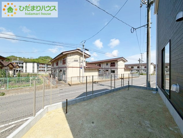 いわき市常磐下湯長谷町第２　新築戸建　3号棟の庭|お庭付物件になります！お庭遊びや、プールなどお子様も大喜び(^^)