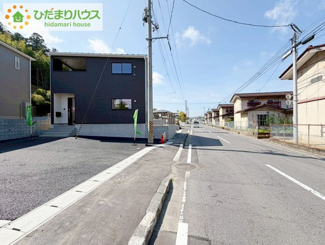 いわき市常磐下湯長谷町第２　新築戸建　3号棟の前面道路含む現地写真|今から見たいも大歓迎！お気軽にお問い合わせください☆彡