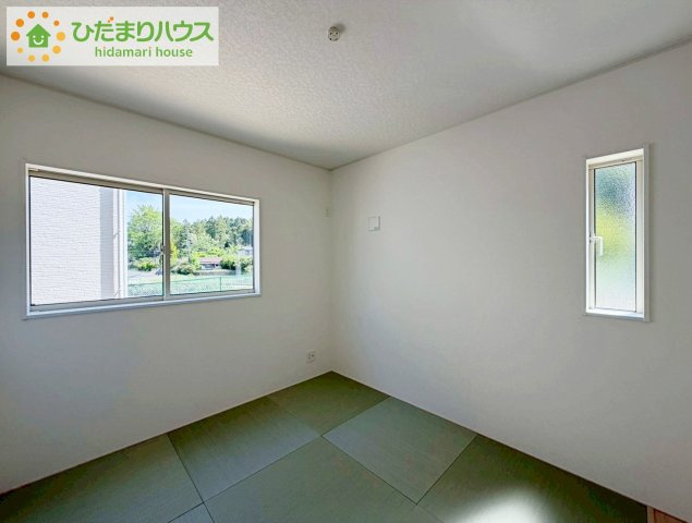 いわき市常磐下湯長谷町第２　新築戸建　2号棟の和室|すぐ横になれる和室は、みんなの憩いの場(*^-^*)