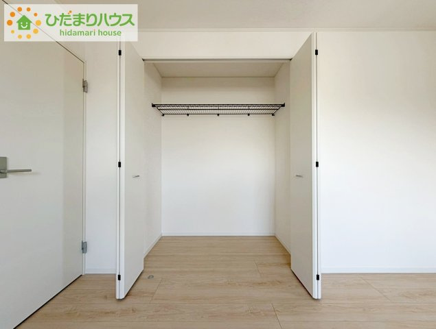 いわき市常磐下湯長谷町第２　新築戸建　2号棟の収納|各居室にはしっかりと収納を完備！