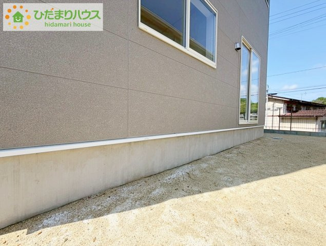 いわき市常磐下湯長谷町第２　新築戸建　2号棟の庭|家族みんなで広～いお庭でバーベキューが楽しめます(^^♪