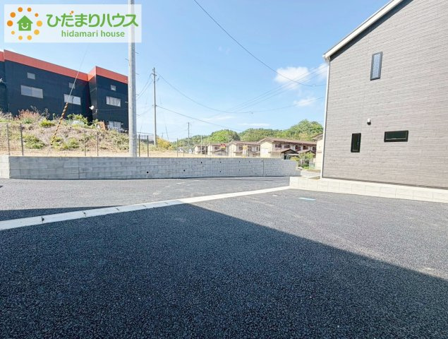 いわき市常磐下湯長谷町第２　新築戸建　2号棟の駐車場|ご家族でお車に乗る方に！駐車場2台分あります！