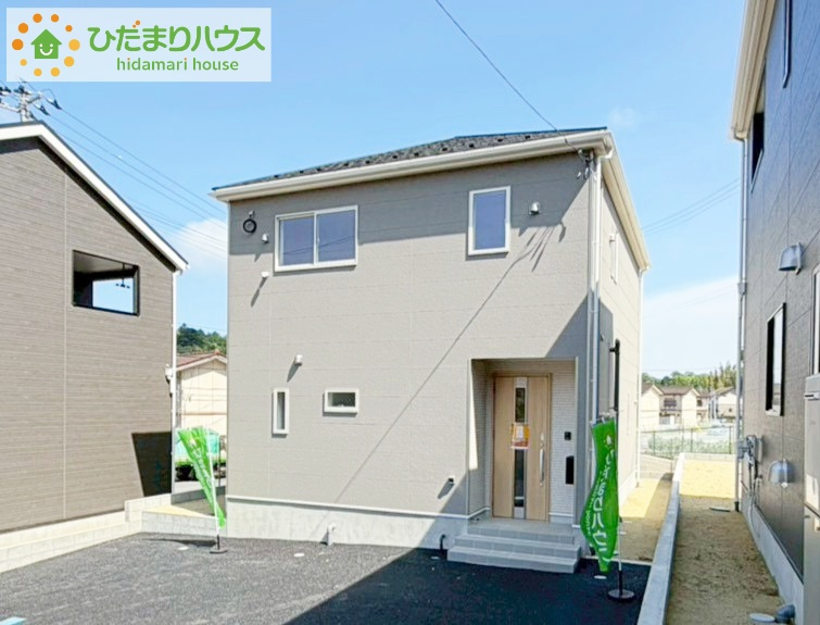 いわき市常磐下湯長谷町第２　新築戸建　2号棟の外観|是非一度、ご家族そろってご内覧ください♪