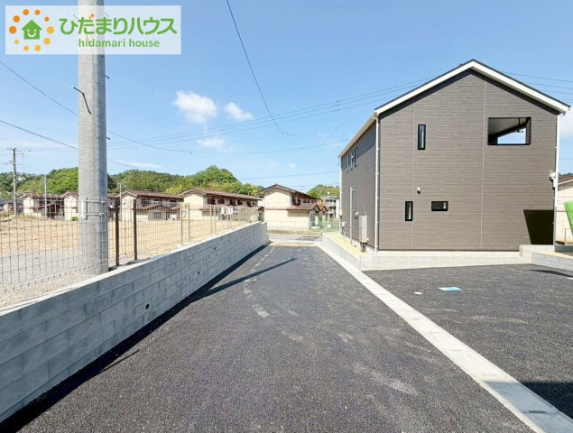 いわき市常磐下湯長谷町第２　新築戸建　2号棟の前面道路含む現地写真|今から見たいも大歓迎！お気軽にお問い合わせください☆彡