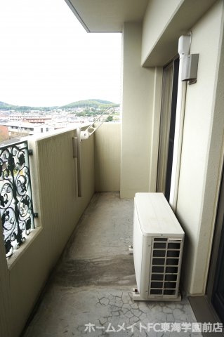 合志市幾久富の賃貸マンションのバルコニー