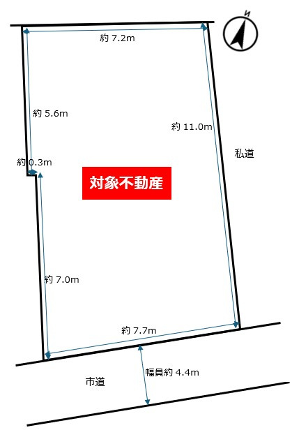 三滝本町2丁目　土地の土地図|参考プラン図は現在作図中です。しばらくお待ちくださいませ。