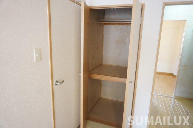 熊本市中央区新屋敷２丁目の賃貸マンションの収納