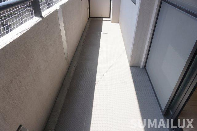 熊本市中央区新屋敷２丁目の賃貸マンションのバルコニー